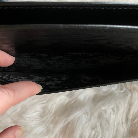 Louis Vuitton Pochette Homme Epi Black Leather Clutch Vintage Pouch Bag - Picture 9 of 14